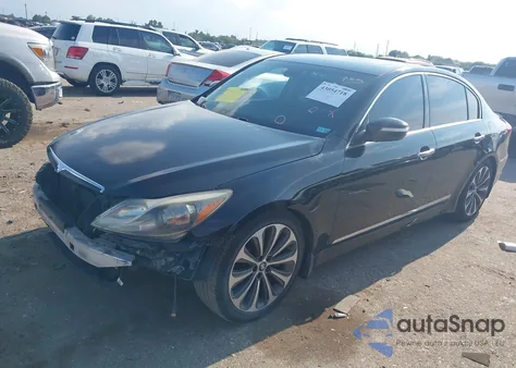 2013 Hyundai Genesis 5.0 R-Spec from USA, damaged, VIN KMHGC4DH9DU246620